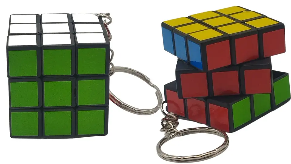 Llavero Cubo Rubik 3x3 4 cm 1