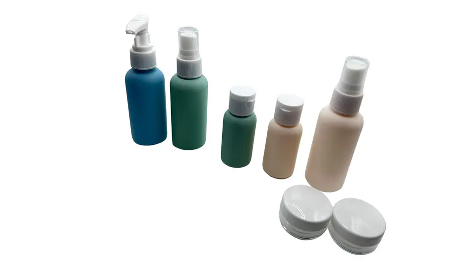 Set de Viaje 7 Piezas Botellas Recargables Portátil Líquidos 2