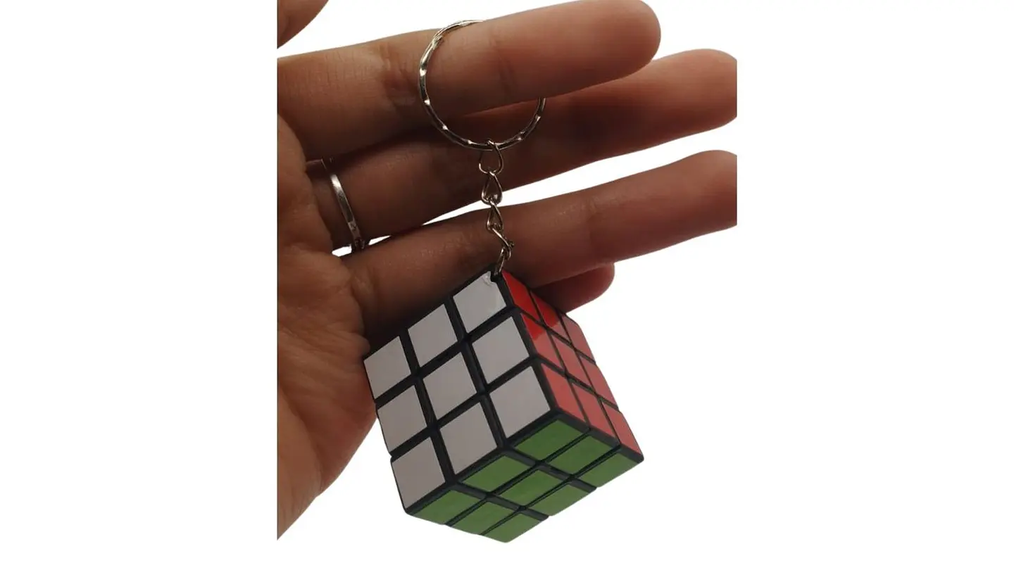 Llavero Cubo Rubik 3x3 4 cm 2