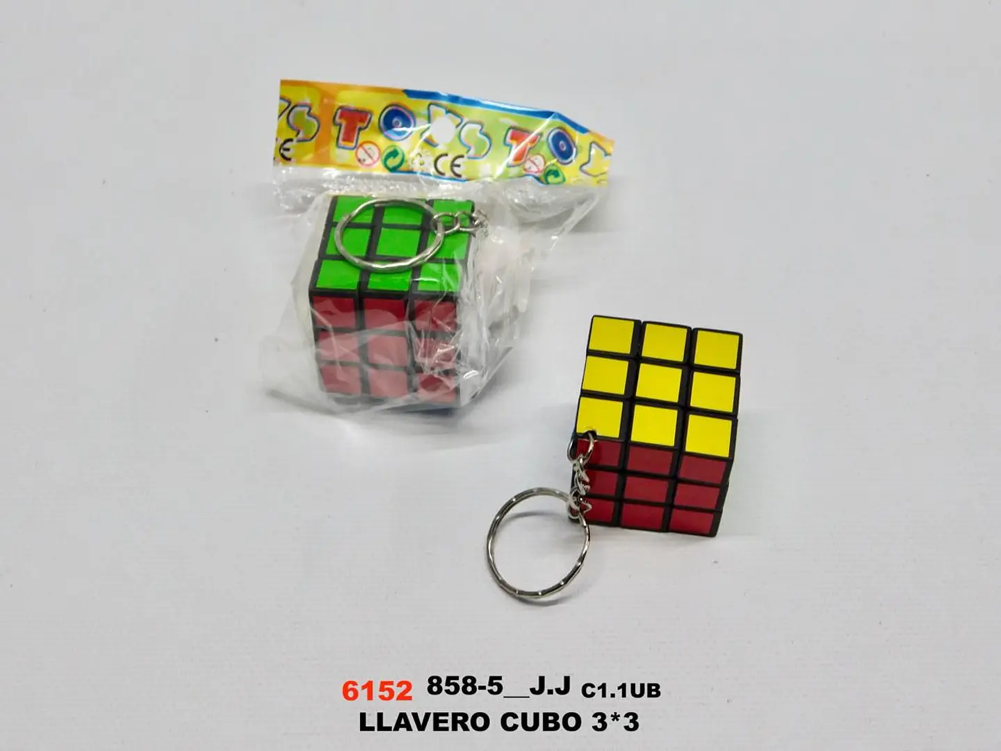 Llavero Cubo Rubik 3x3 4 cm 5