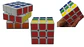 Cubo Rubik 3x3 Fondo Blanco 7 cm - Miniatura 1