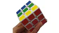 Cubo Rubik 3x3 Fondo Blanco 7 cm - Miniatura 4