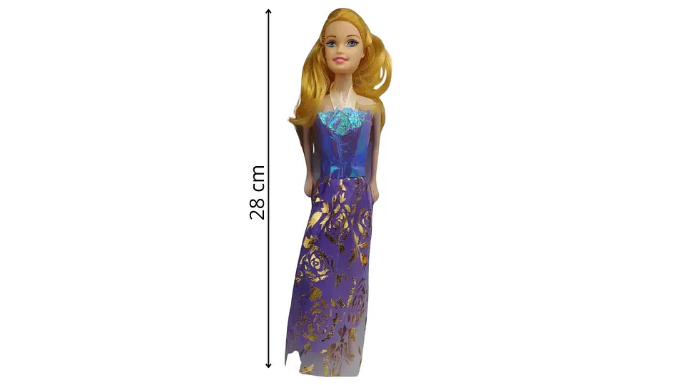 Muñeca con vestidos intercambiables Charm Girl 3