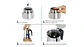 Cafetera Pequeña de Acero Inoxidable Práctica para Cocina - Miniatura 4