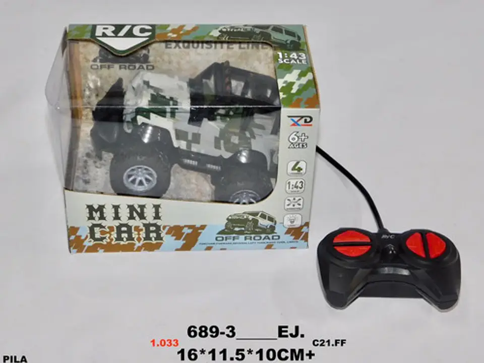 Carro Jeep Off Road Camioneta 4x4 Control Remoto    5