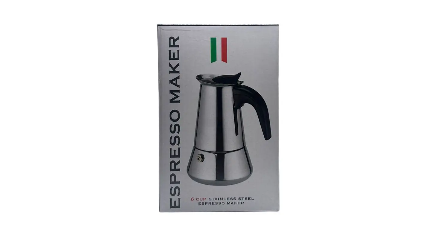 Cafetera Pequeña de Acero Inoxidable Práctica para Cocina 7
