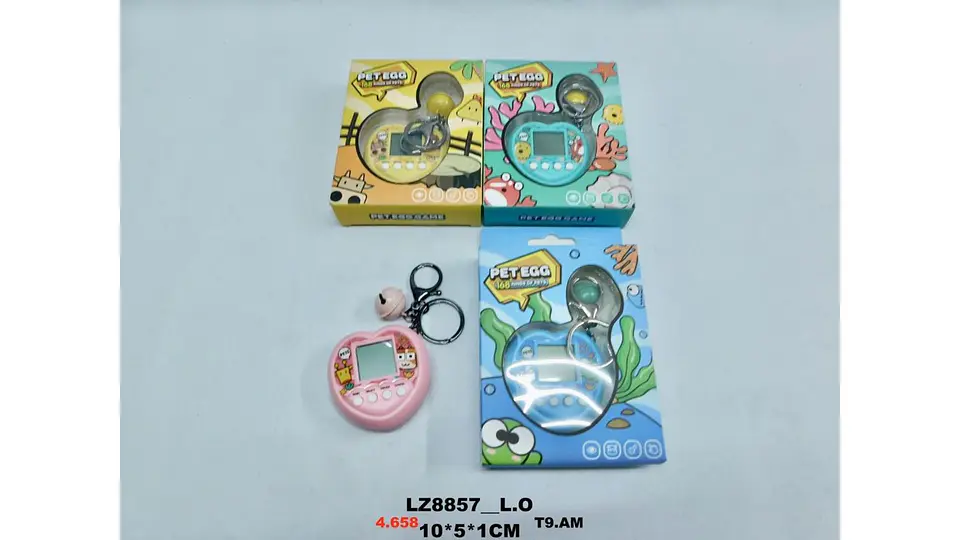 Tamagotchi Llavero Mascota Virtual Juego Electrónico Retro 8