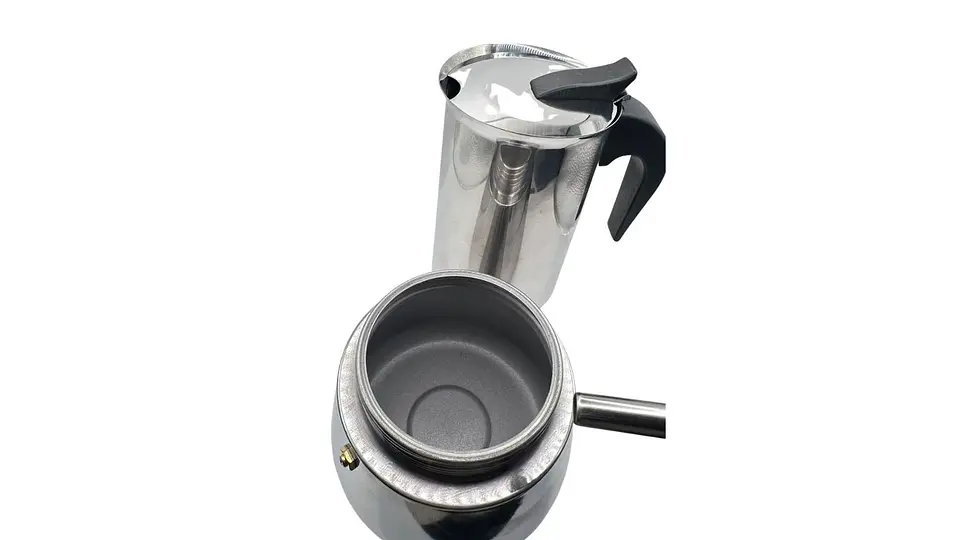 Olla Cafetera Grande de Acero Inoxidable Resistente Cocina 3