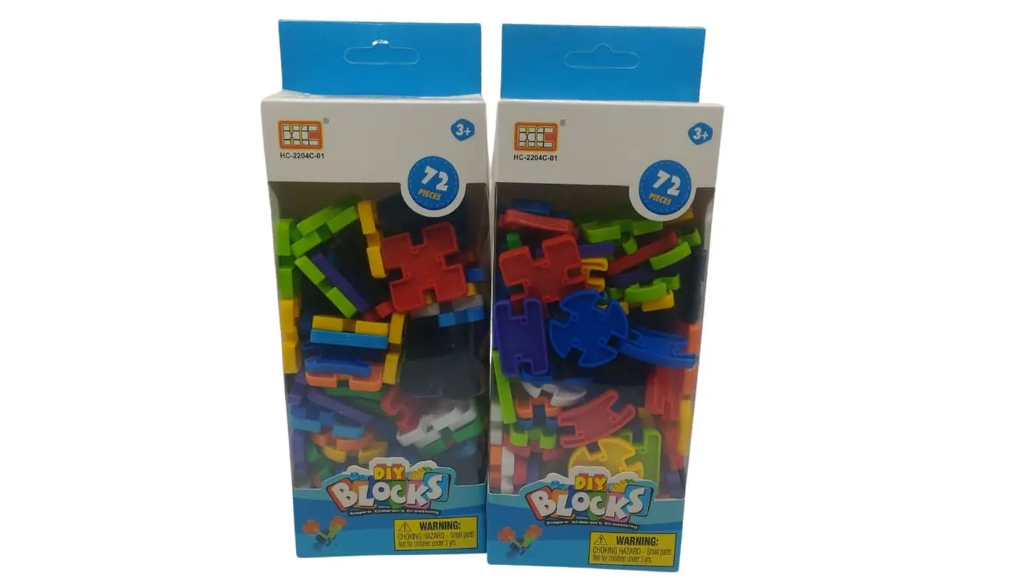 Set de Bloques Didácticos para Armar Niños Creativos Multicolor 3
