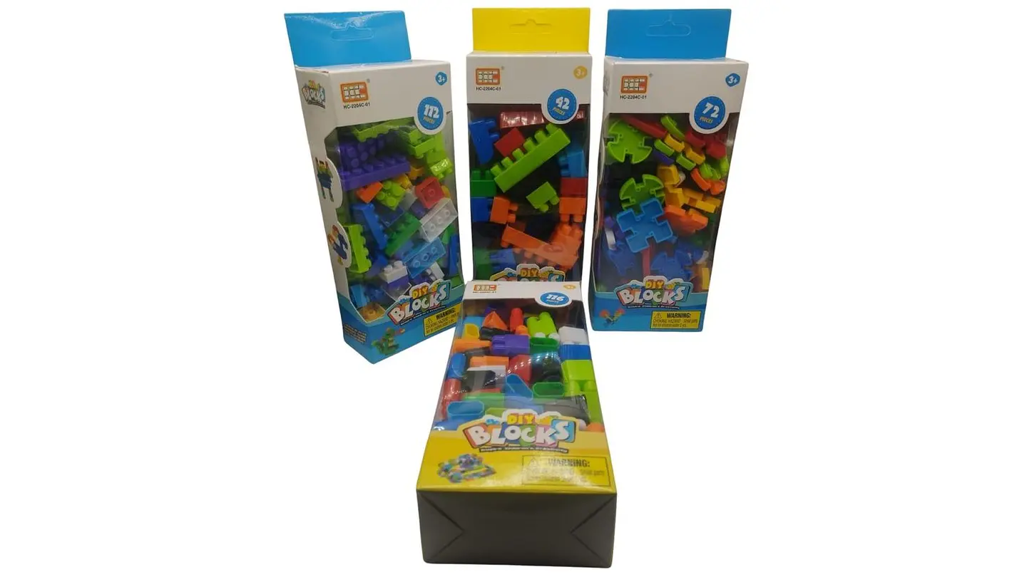 Set de Bloques Didácticos para Armar Niños Creativos Multicolor 4