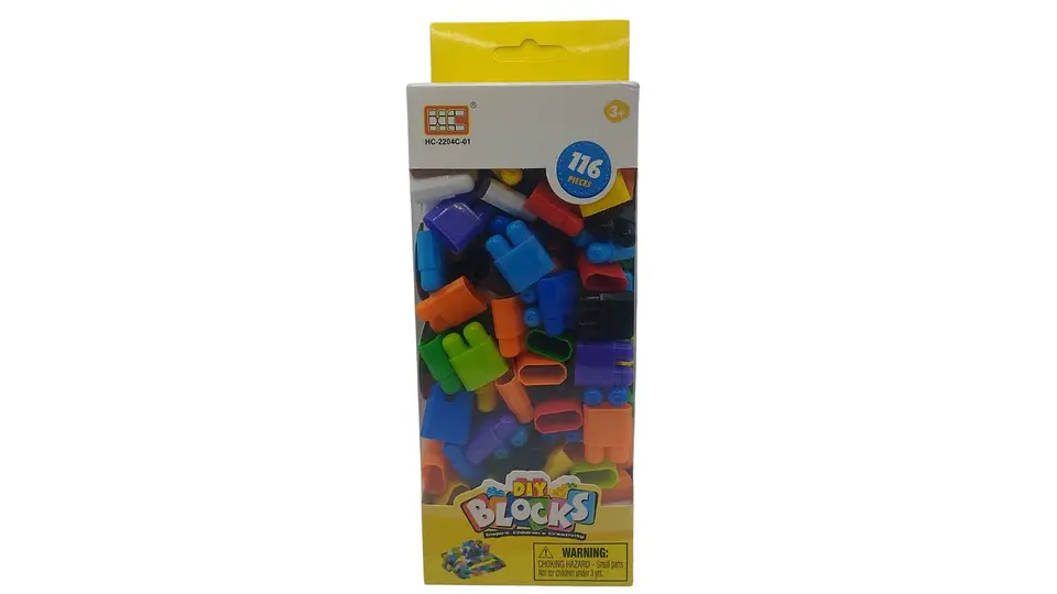 Set de Bloques Didácticos para Armar Niños Creativos Multicolor 6