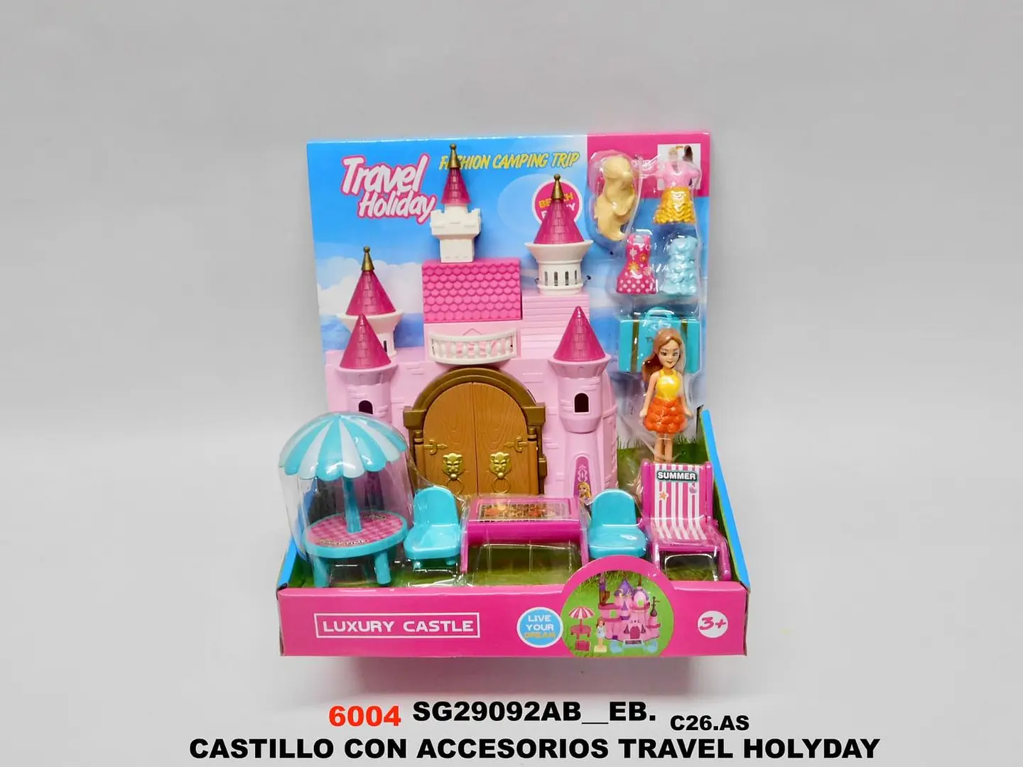 Castillo con Accesorios Travel Holiday 6