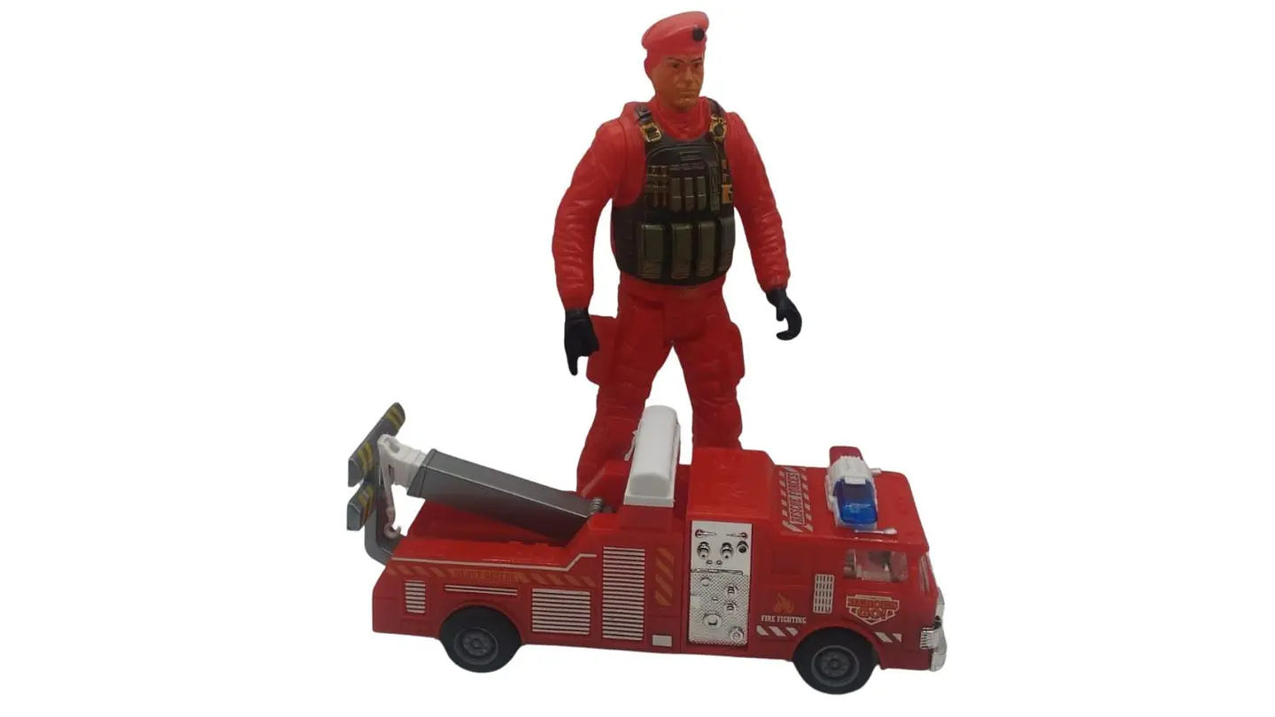 Juguete infantil tipo set de bomberos 2