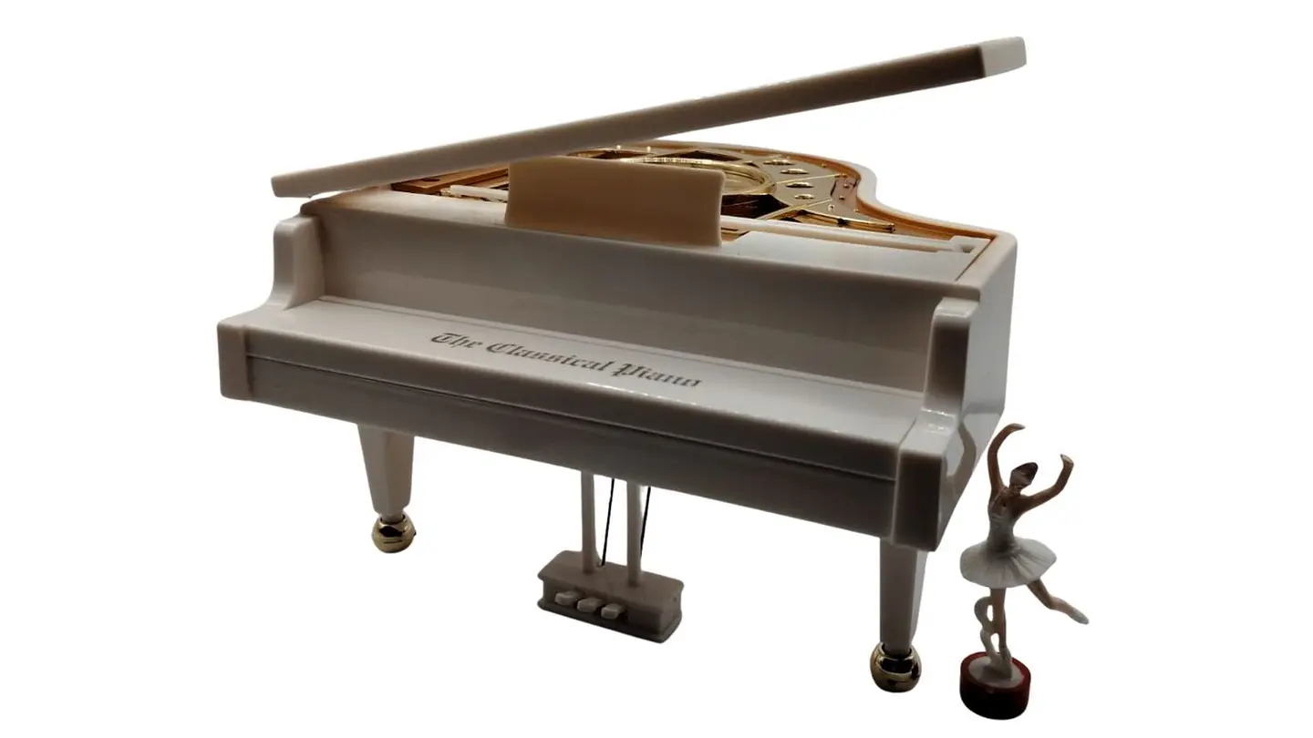 Piano Musical Caja Musical Bailarina Mini Piano Decorativo 2