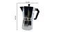 Cafetera Italiana de Aluminio 9 Tazas Clásica para Cocina - Miniatura 4