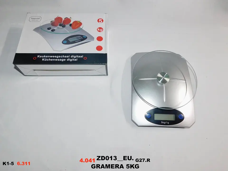 Gramera Digital de Cocina 5kg  Báscula Electrónica de Precisión 5