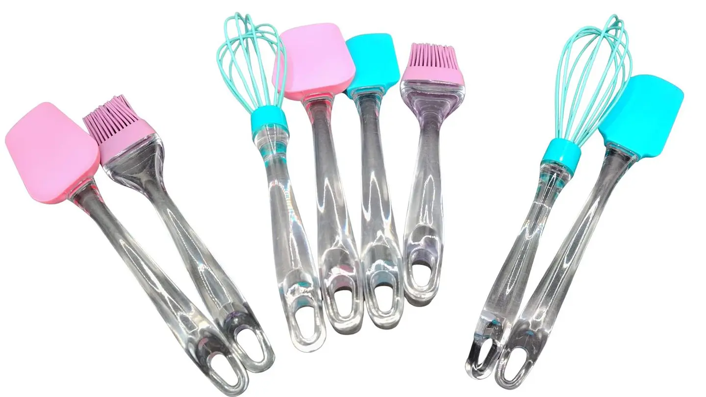 Set de utensilios de cocina para repostería elaborado en silicona 1