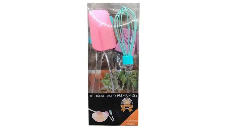 Set de utensilios de cocina para repostería elaborado en silicona 5