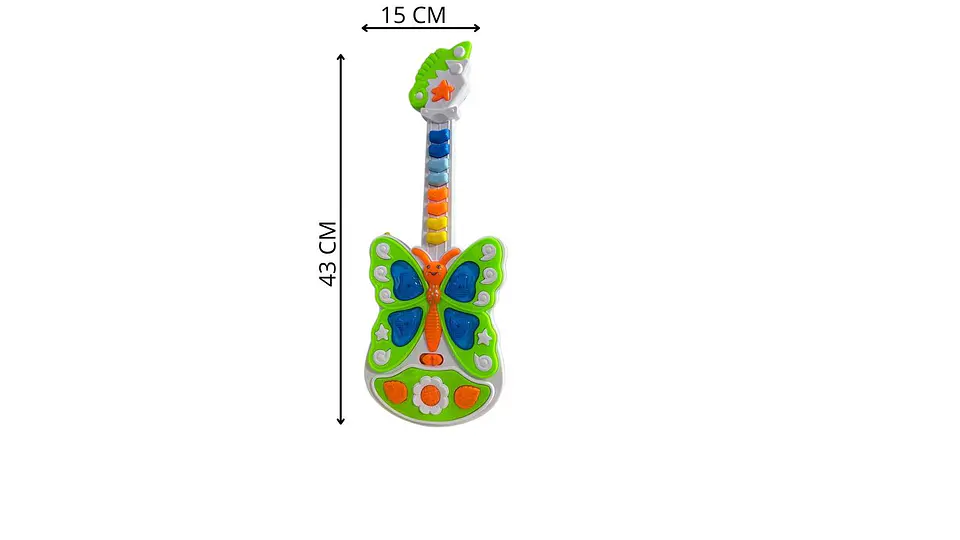 Guitarra Infantil Niño Estilo Rock con Luces y Sonidos Cool 5