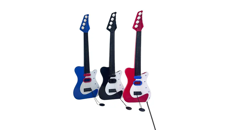Guitarra Infantil Niño con Cuerdas Sonido Real Diversión 4
