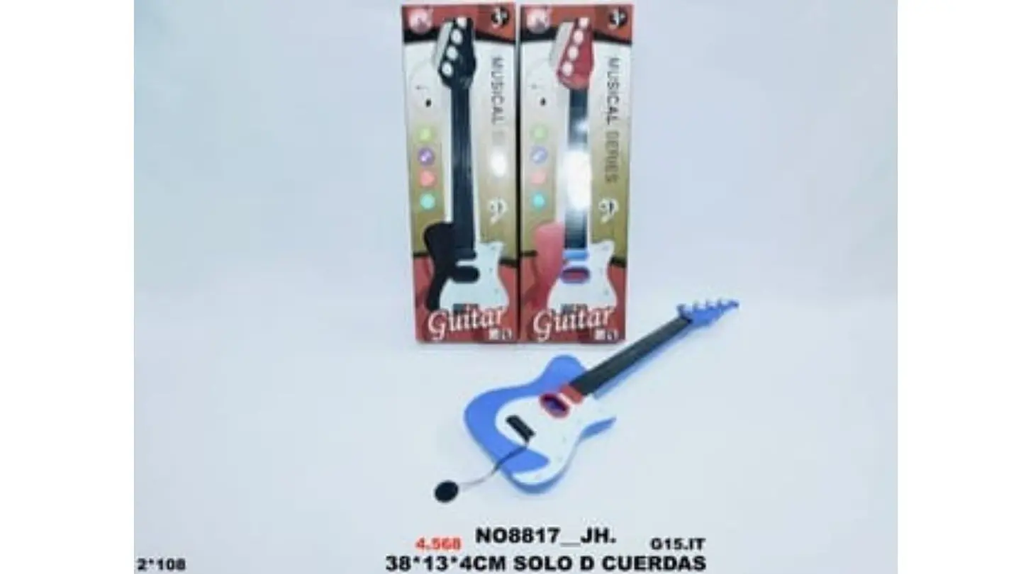 Guitarra Infantil Niño con Cuerdas Sonido Real Diversión 7