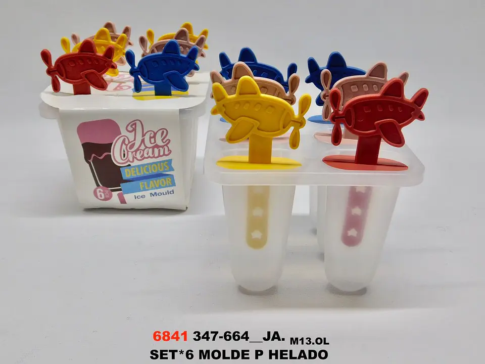 Molde para helados tipo paleta 6
