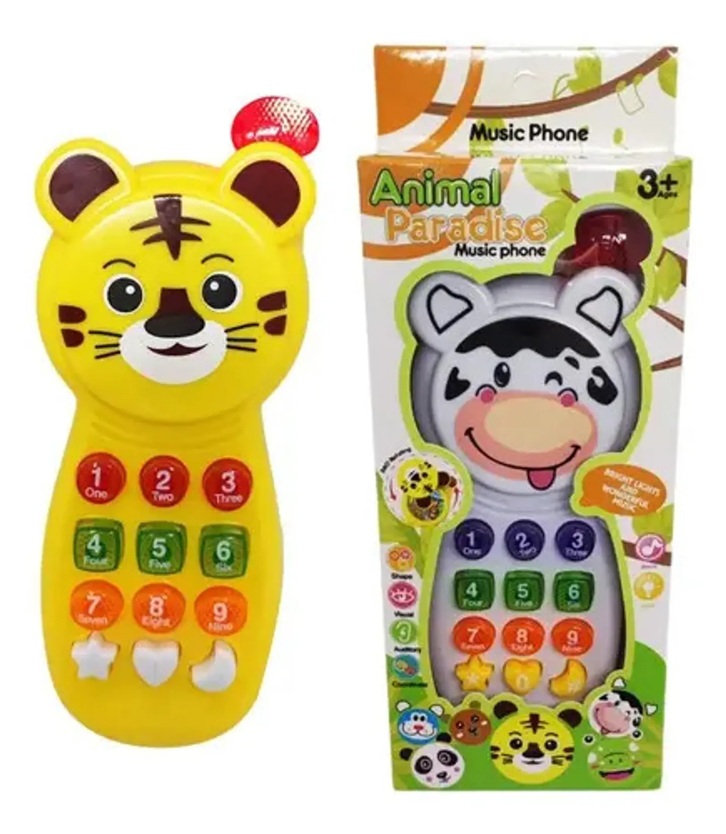 Celular Niños Animalitos Juguete Sonidos Juego Juguete Bebes 1