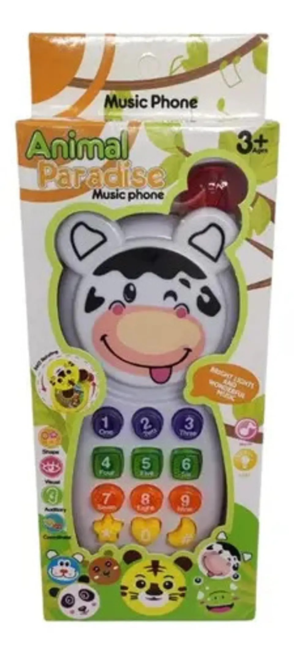 Celular Niños Animalitos Juguete Sonidos Juego Juguete Bebes 2