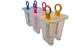 Set 6 Moldes Para Helado Casero Paletas Con Palito Colores - Miniatura 3