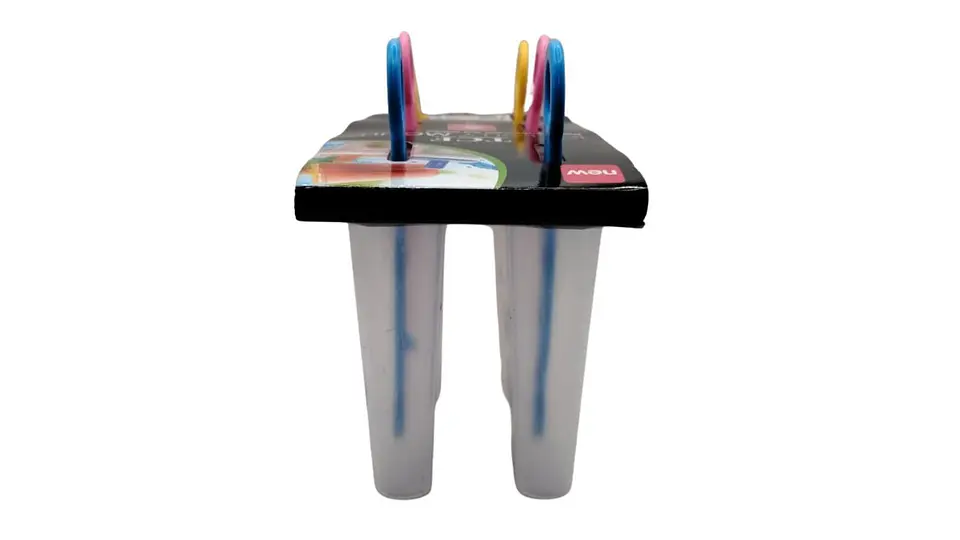 Set 6 Moldes Para Helado Casero Paletas Con Palito Colores 5
