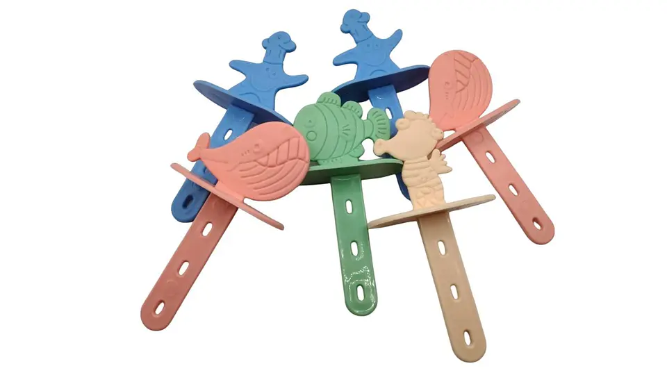 Moldes Para Helado Casero Set De 6 Con Palitos De Animales 4