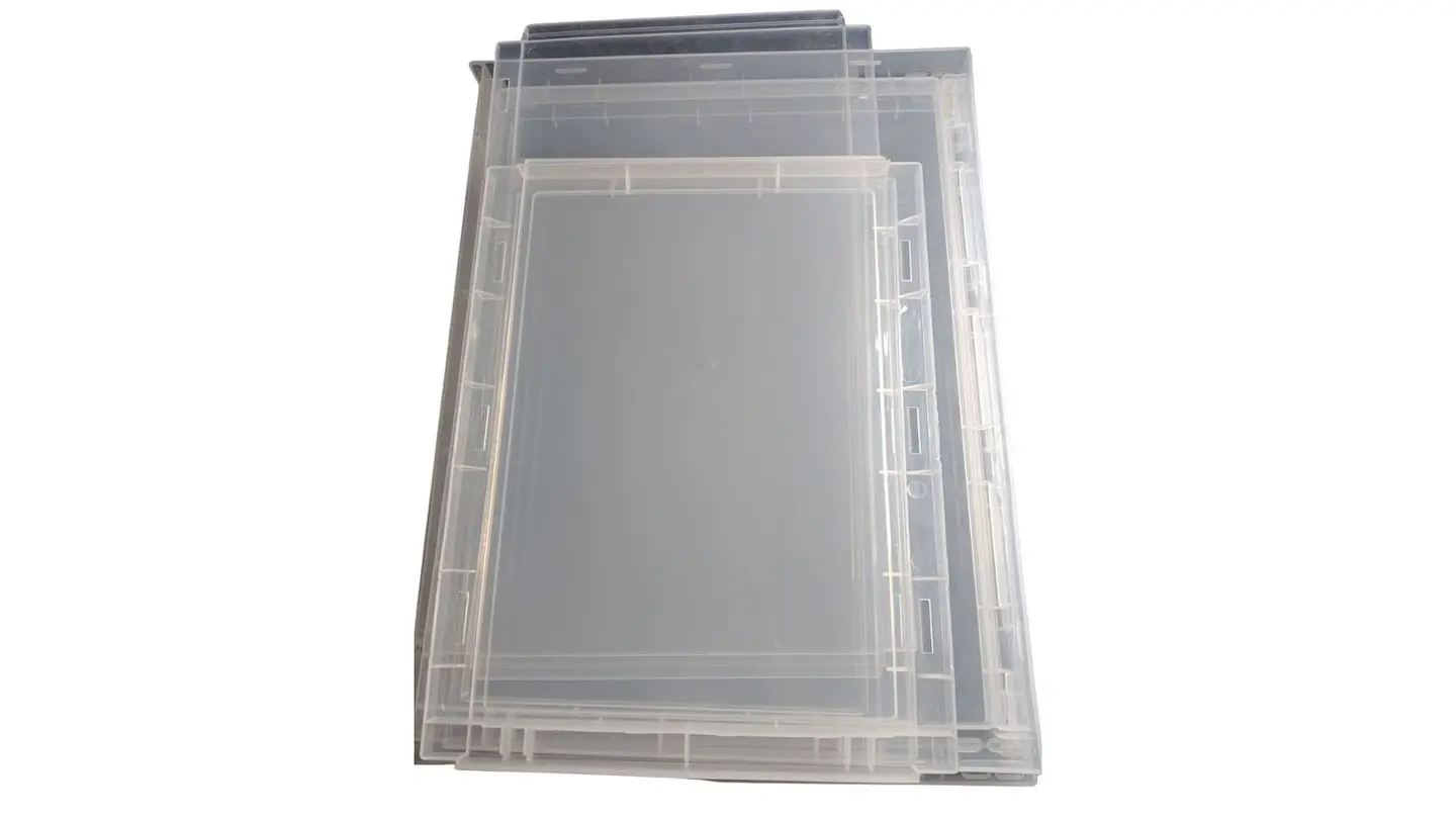Estuche organizador para zapatos transparente 4