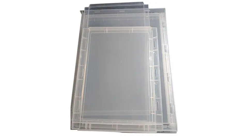 Estuche organizador para zapatos transparente 4