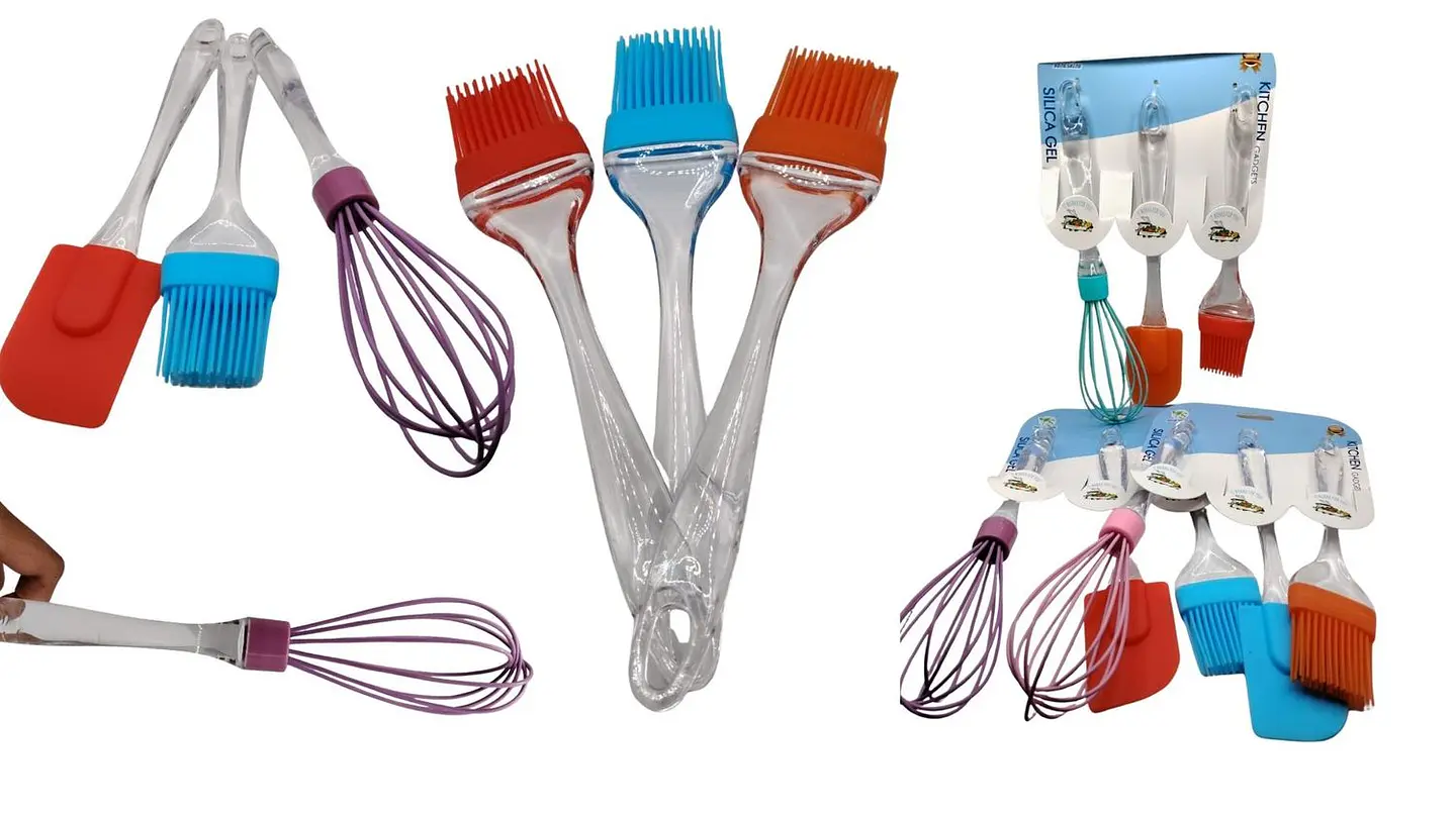 Set Cocina Pro 3 en 1 de Silicona Antiadherente 1