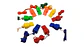 Set de PitosSilbatos Deportivos Multicolor con Cordón - Miniatura 2
