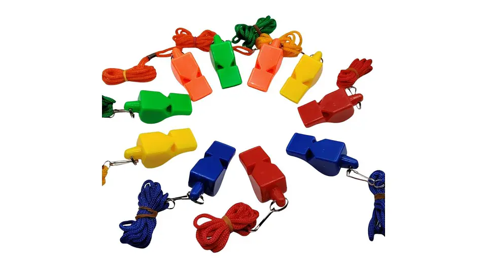 Set de PitosSilbatos Deportivos Multicolor con Cordón 2