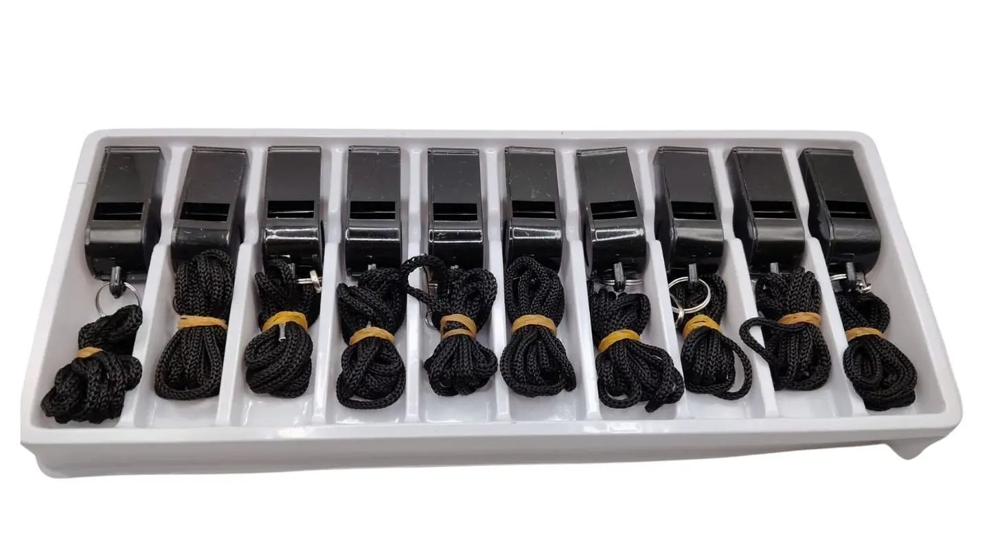 Kit de Silbatos Arbitrales Alta Potencia para Entrenamiento 3