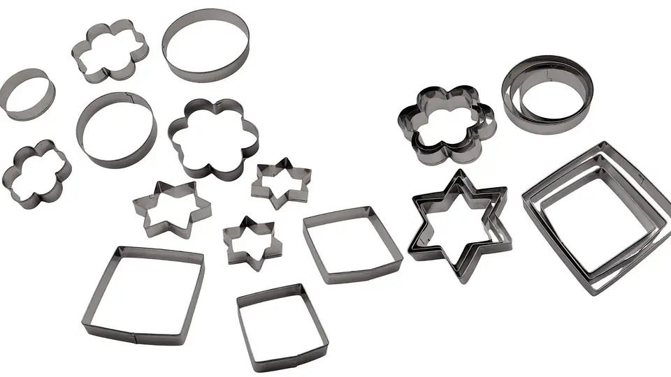 Moldes para Galletas 4 Piezas Diseño Creativo Repostería Fácil 1