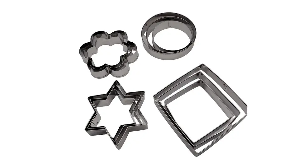 Moldes para Galletas 4 Piezas Diseño Creativo Repostería Fácil 2
