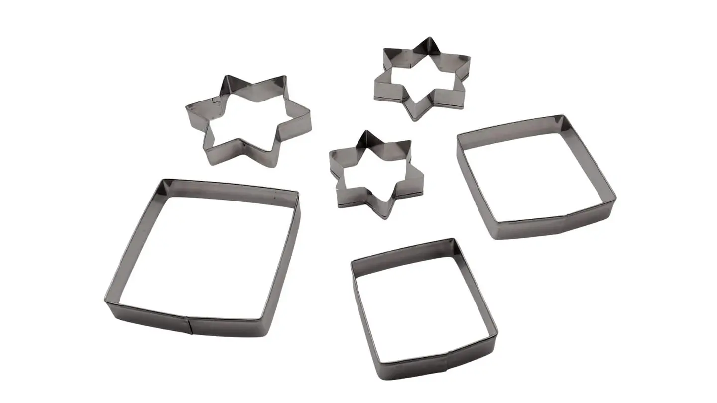 Moldes para Galletas 4 Piezas Diseño Creativo Repostería Fácil 4