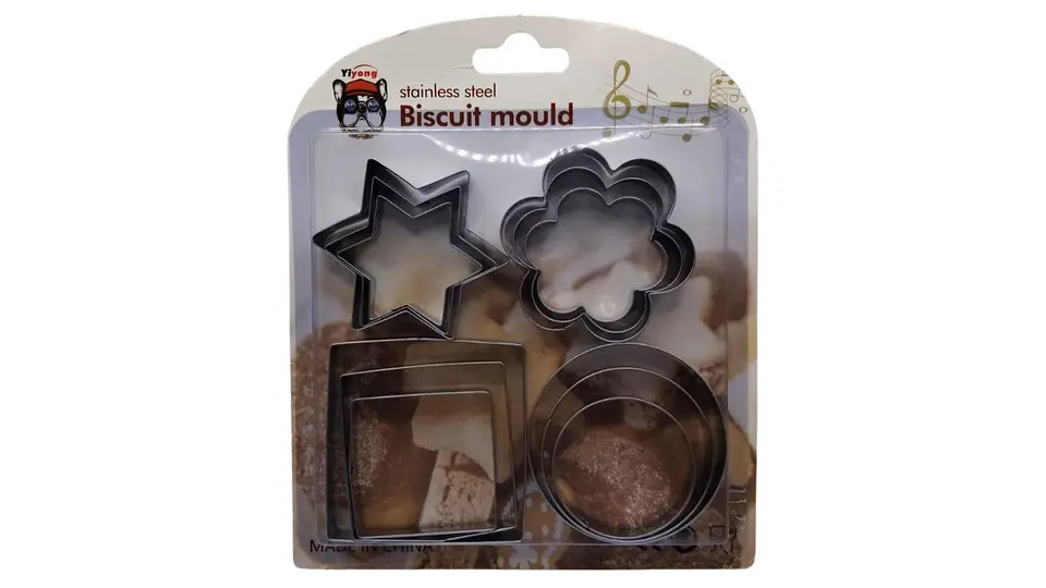 Moldes para Galletas 4 Piezas Diseño Creativo Repostería Fácil 5