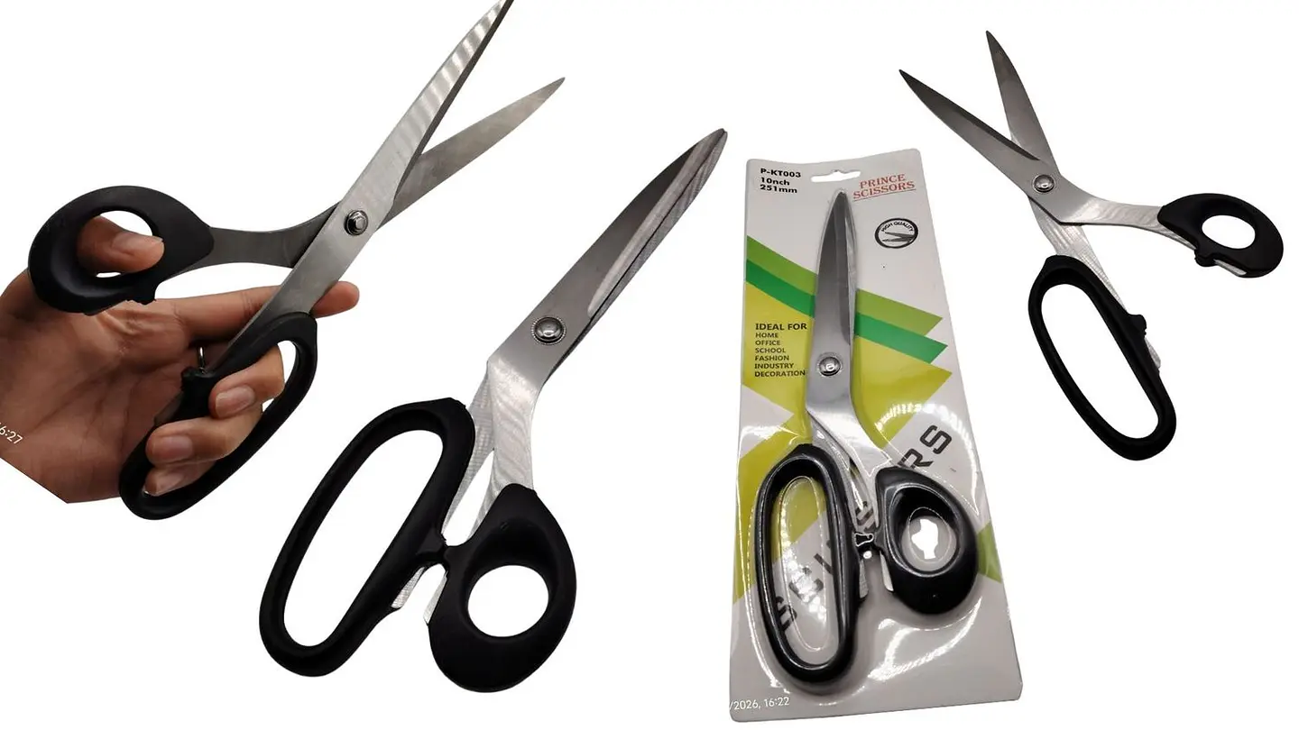 Tijeras Profesionales para Tela 25 cm Corte Preciso y Cómodo 1
