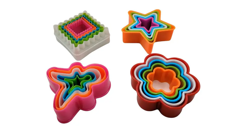 Set de Moldes para Galletas Figuras Variadas x5 Piezas 2