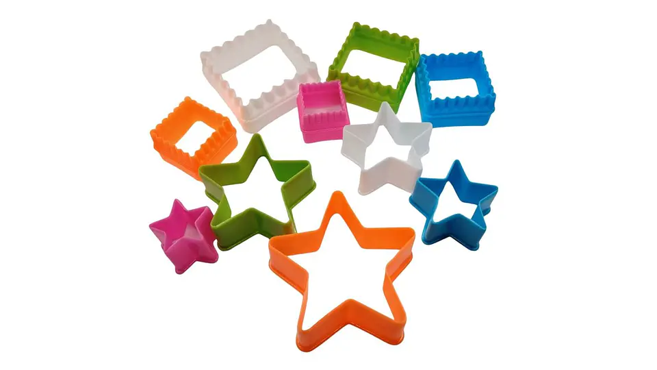 Set de Moldes para Galletas Figuras Variadas x5 Piezas 4