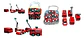Colección Carros De Bomberos Impulso X6 Didácticos Niños  - Miniatura 1