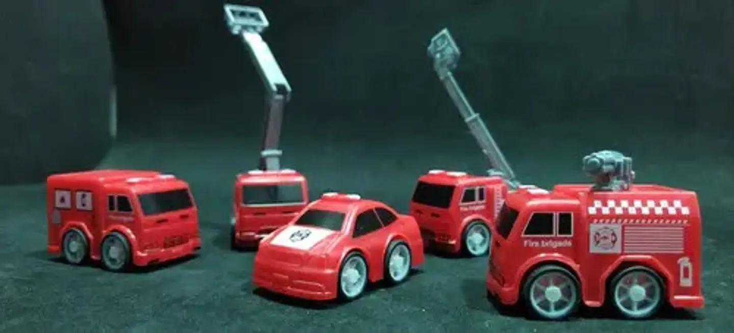 Colección Carros De Bomberos Impulso X6 Didácticos Niños  7