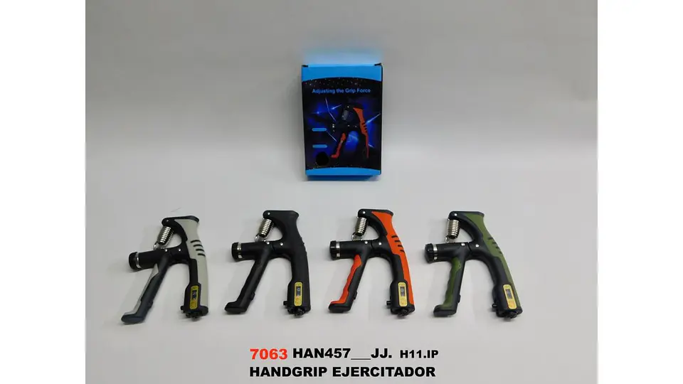 Ejercitador de Mano Hand Grip Ajustable Fuerza y Resistencia 7
