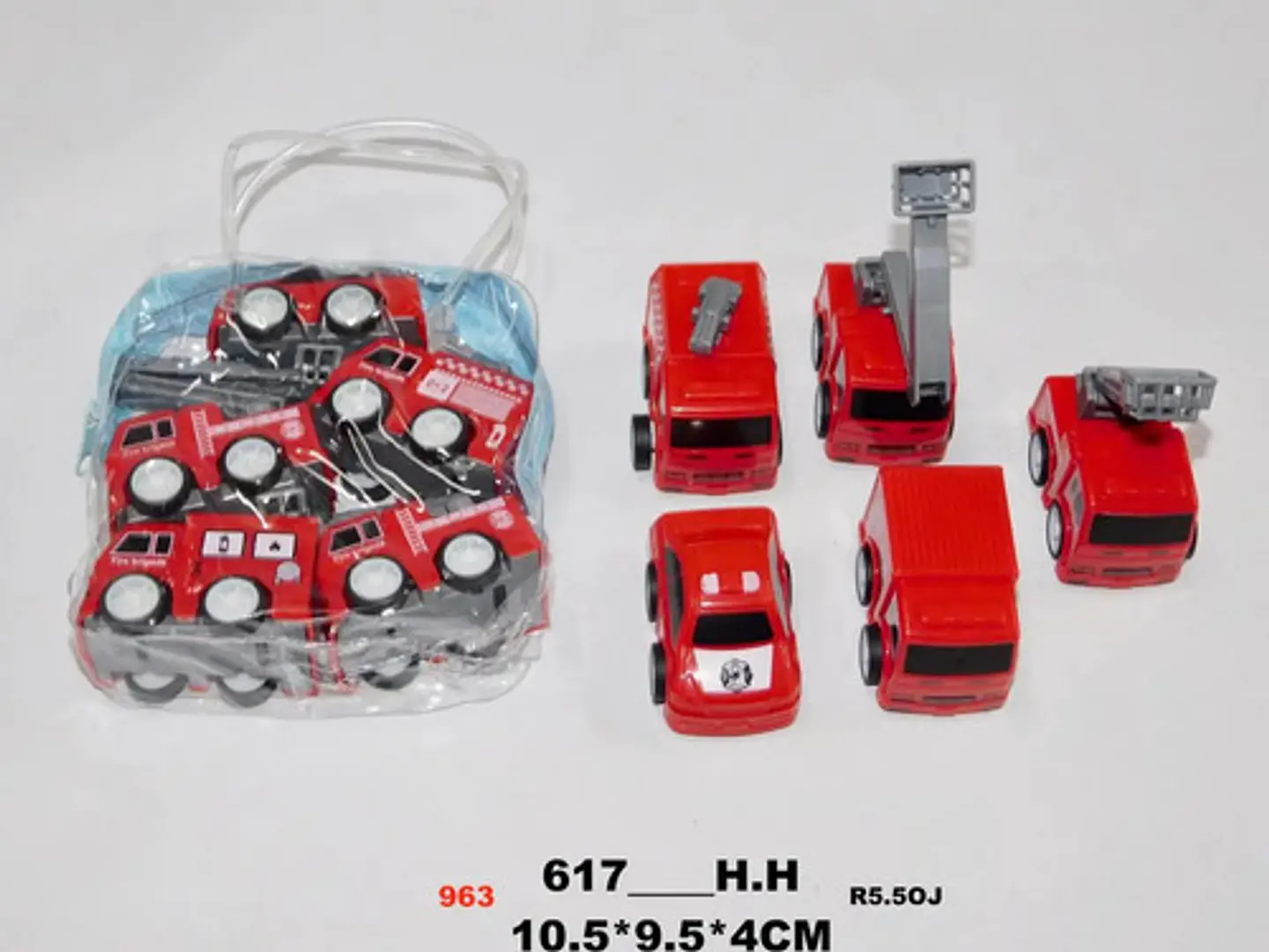 Colección Carros De Bomberos Impulso X6 Didácticos Niños  8