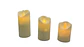 Set 3 Velas LED Diferentes Tamaños Decorativas Luz Cálida - Miniatura 1
