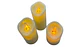 Set 3 Velas LED Diferentes Tamaños Decorativas Luz Cálida - Miniatura 2